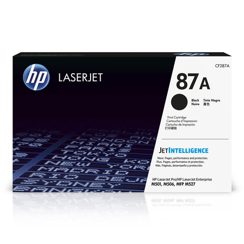 HP CF287A Toner Cartridge (Black) in Retail Packaging